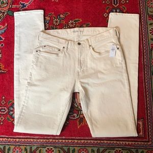 NWT Old Navy Off White Denim Jeans